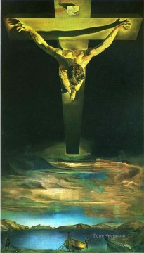El Cristo de San Juan de la Cruz Surrealismo Pinturas al óleo
